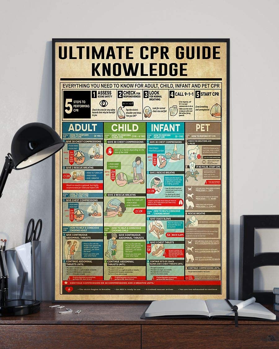 Paramedic Ultimate Cpr Guide Knowledge To Know For Adult Child Infant And Pet Cpr 1208