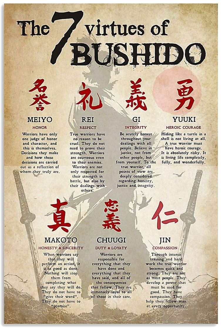 7 Virtues Of Bushido Funny