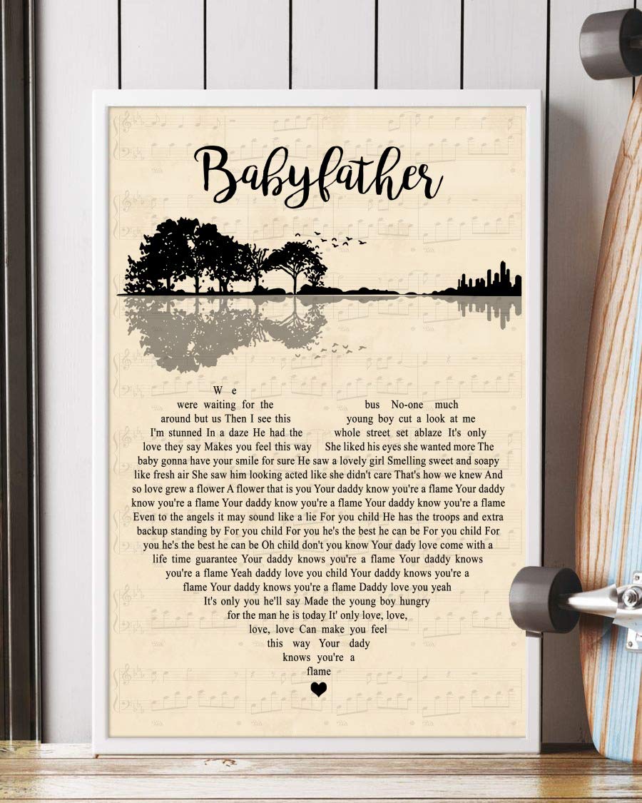 Babyfather Song Lyrics Guitar Heart Portrait