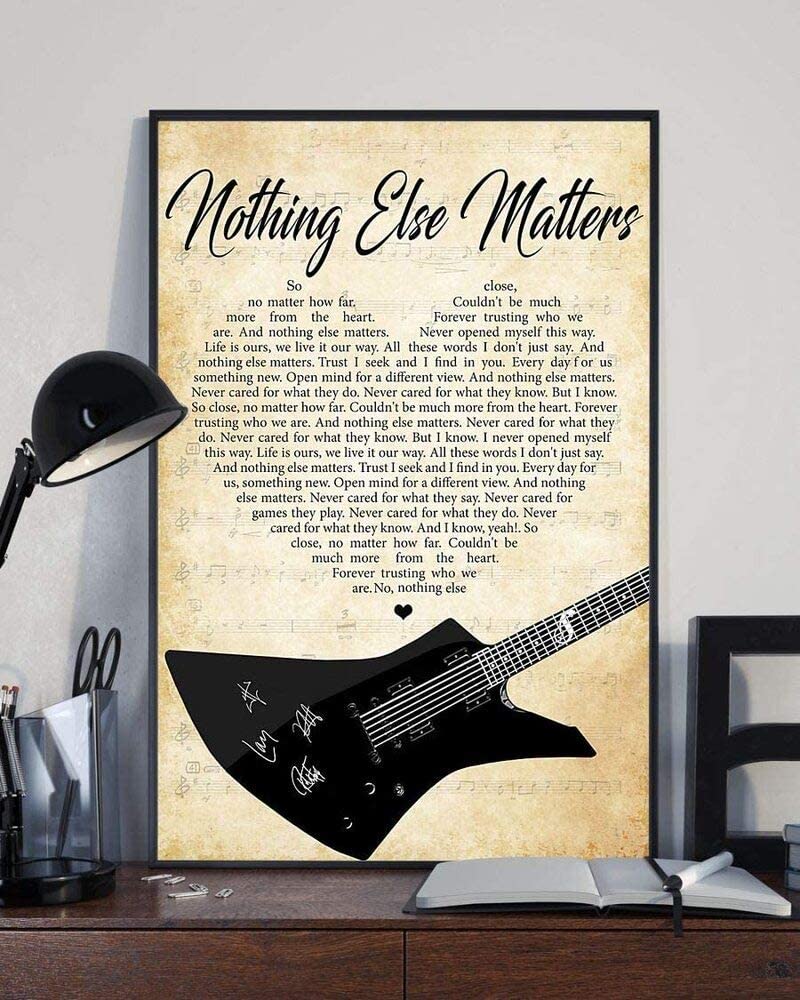 Nothing Else Matters Song So Closematter How Far Couldnt Be Much More From The Heart