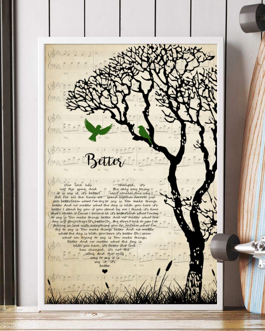 Better Song Lyrics Heart Tree Birds