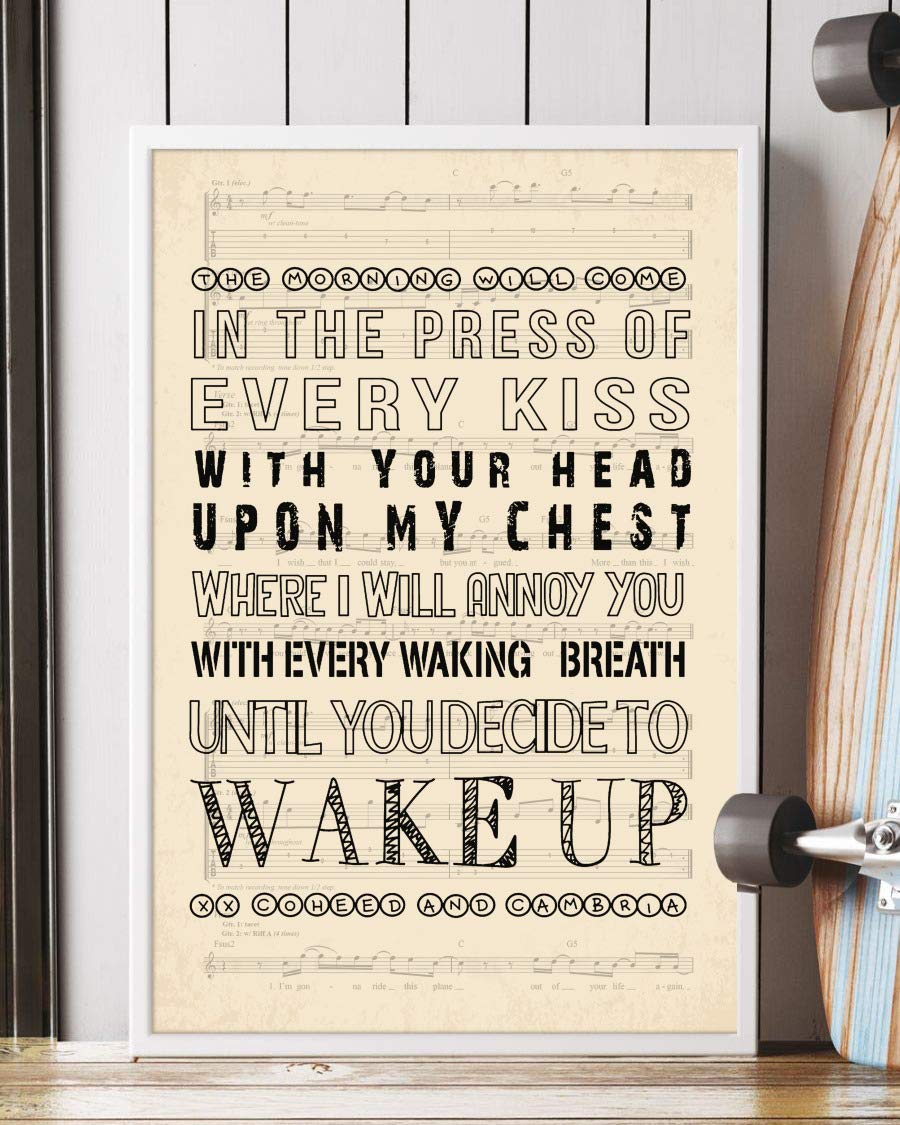 Wakes Up Song Lyrics Portrait