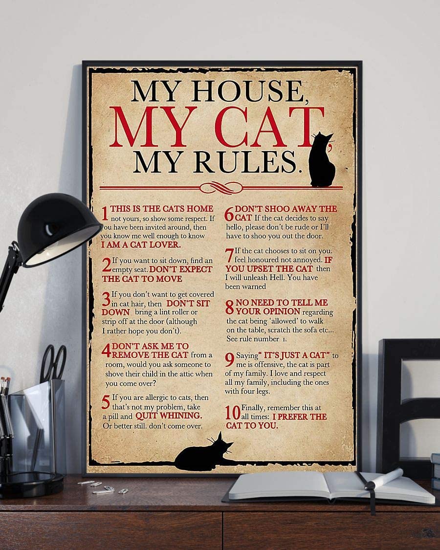 My House My Cat My Rules 1208