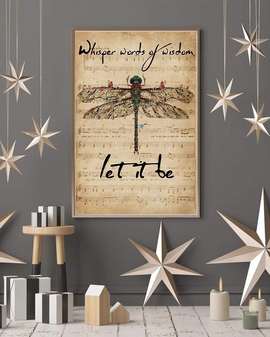 Music Sheet Whisper Words Of Wisdom Let It Be Dragonfly 1208