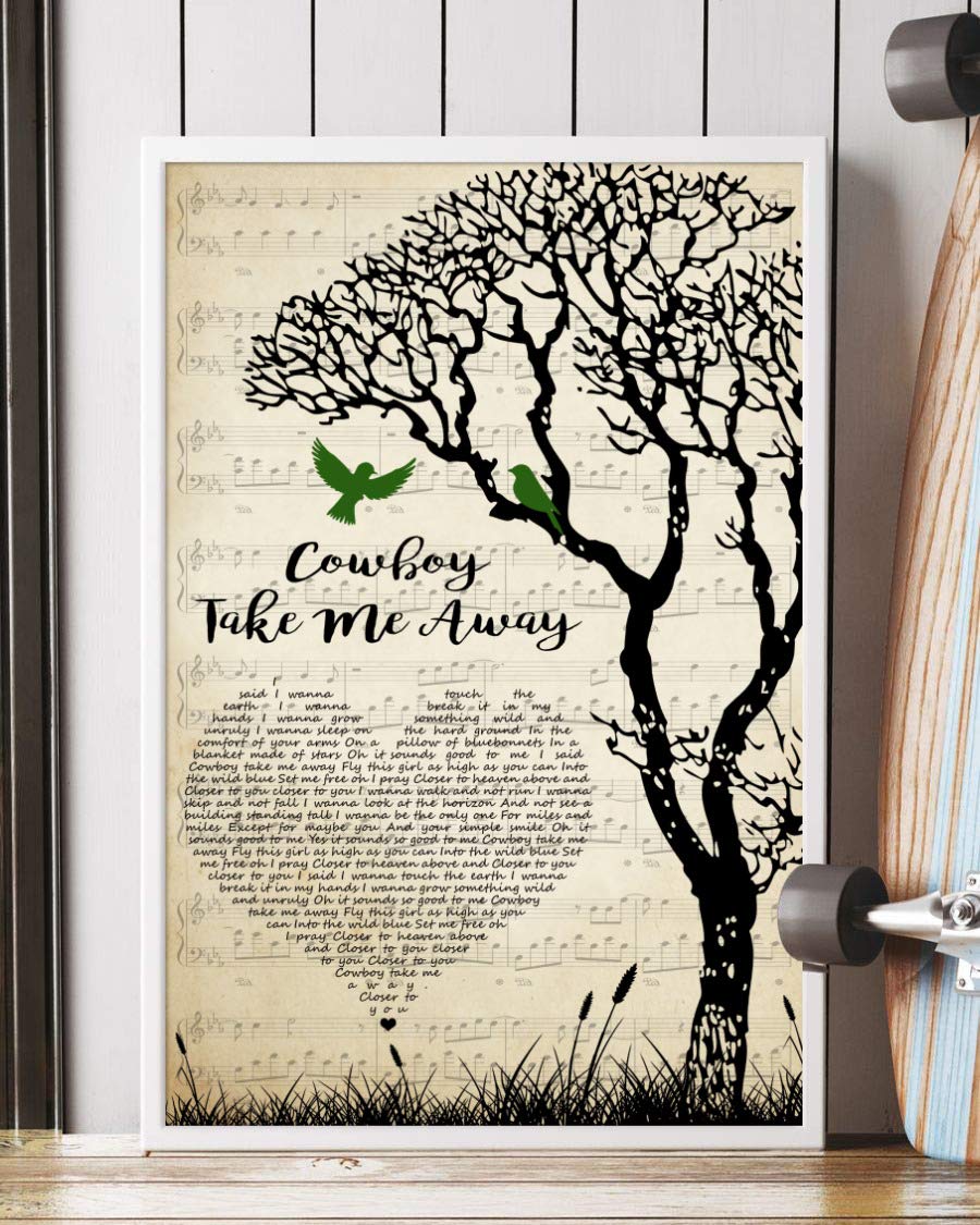 Cowboys Take Me Away Song Lyrics Heart Tree Birds