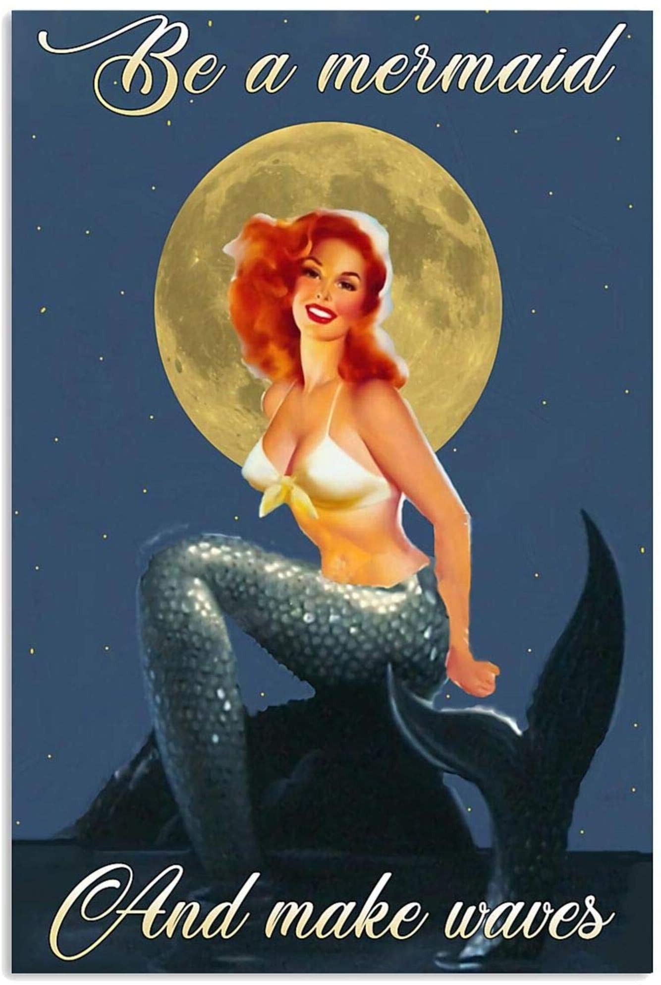 Redhead Mermaid Make Waves