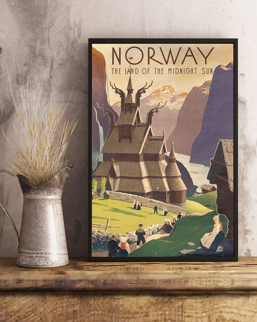 Norway The Land Of The Midnight Sun 1208