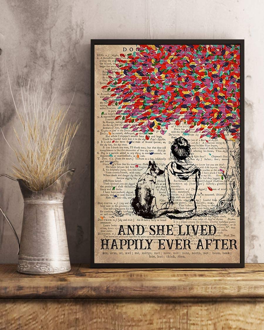 German Shepherd And She Lived Happily Ever After 1208