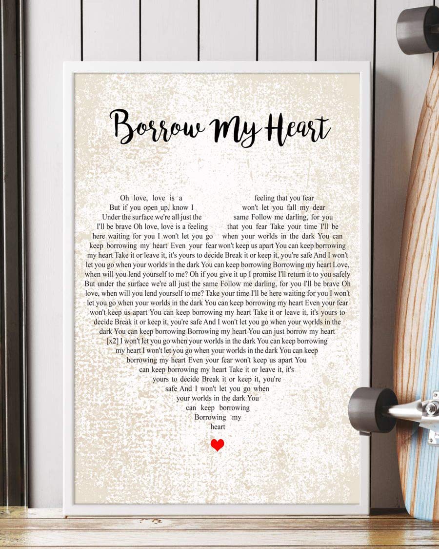 Borrow My Heart Song Lyrics Portrait