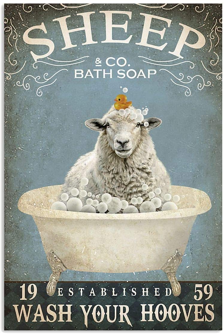 Bath Soap Sheep Wash Your Hooves