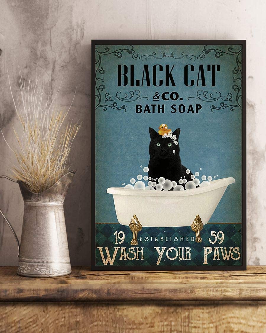 Black Cat And Co Bath Soap Wash Your Paws 2 1208