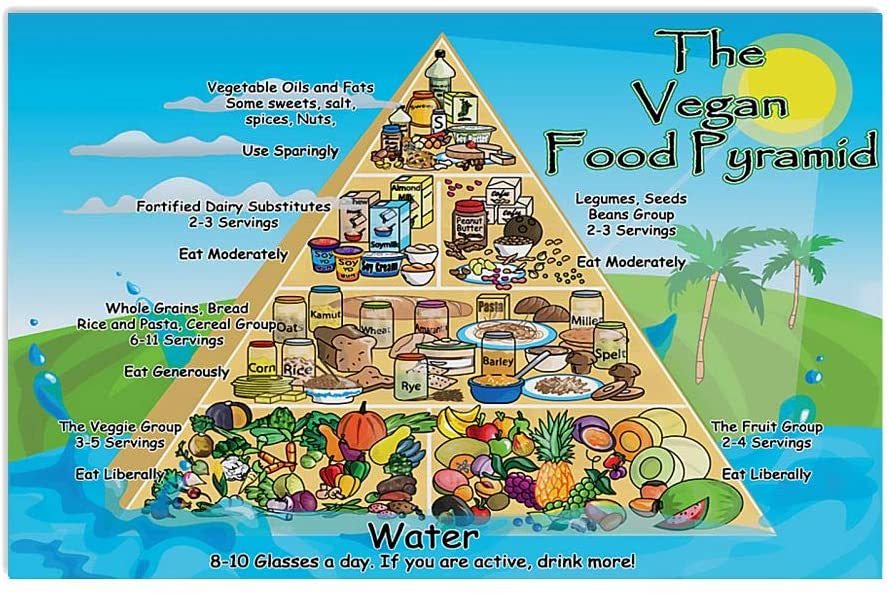 The Vegan Food Pyramid 1208