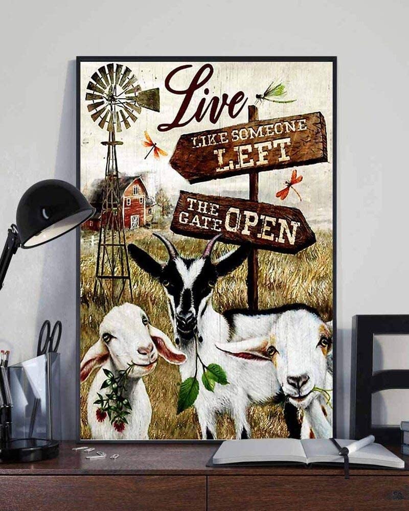 Goat Live Like Someone Left The Gate Open
