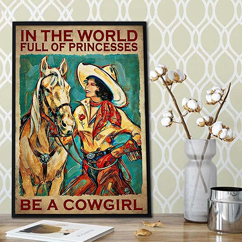 in The World Full of Princess Be a Cowgirl, Cowgirl Western Cowgirl Idea, Boho Cowgirl House