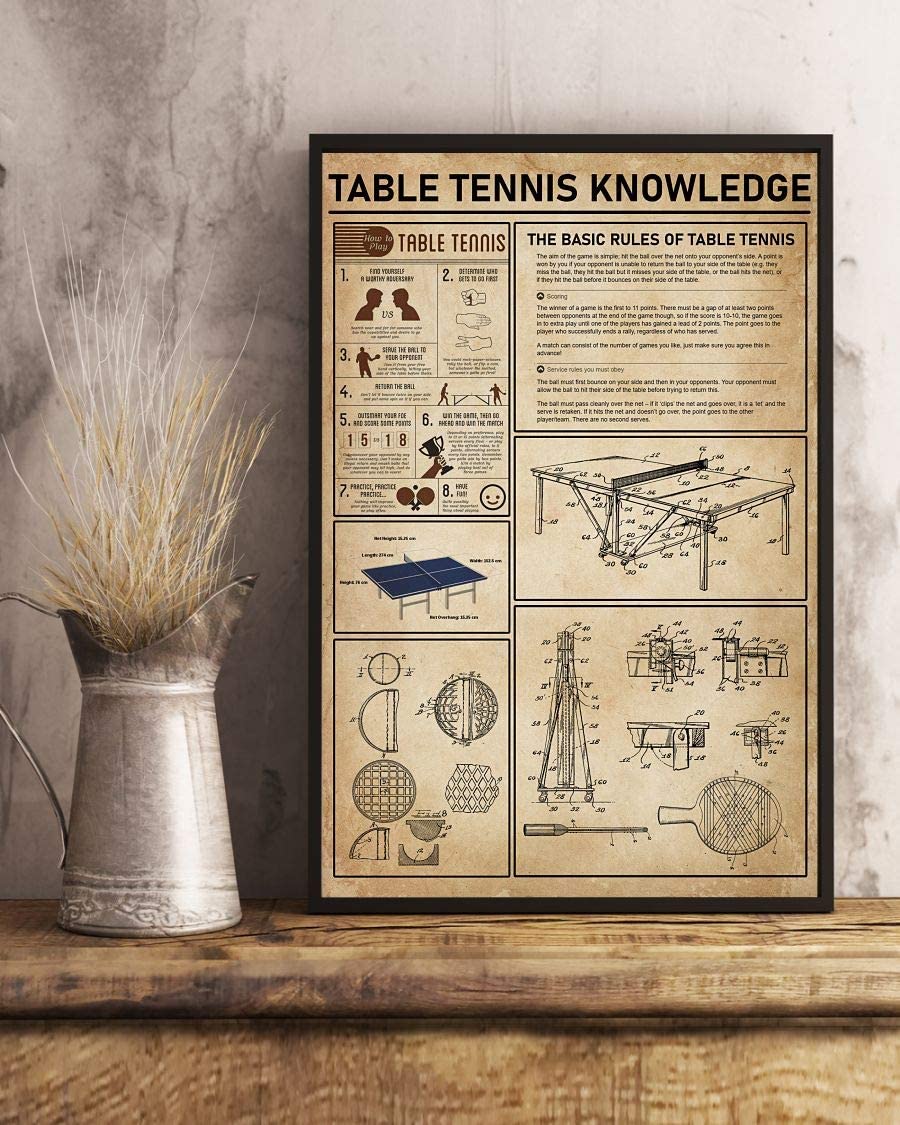 Table Tennis Knowledge The Basic Rules Of Table Tennis 1208