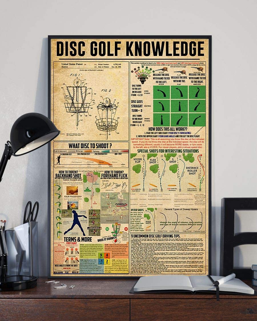 Disc Golf Knowledge What Disc To Shoot 1208