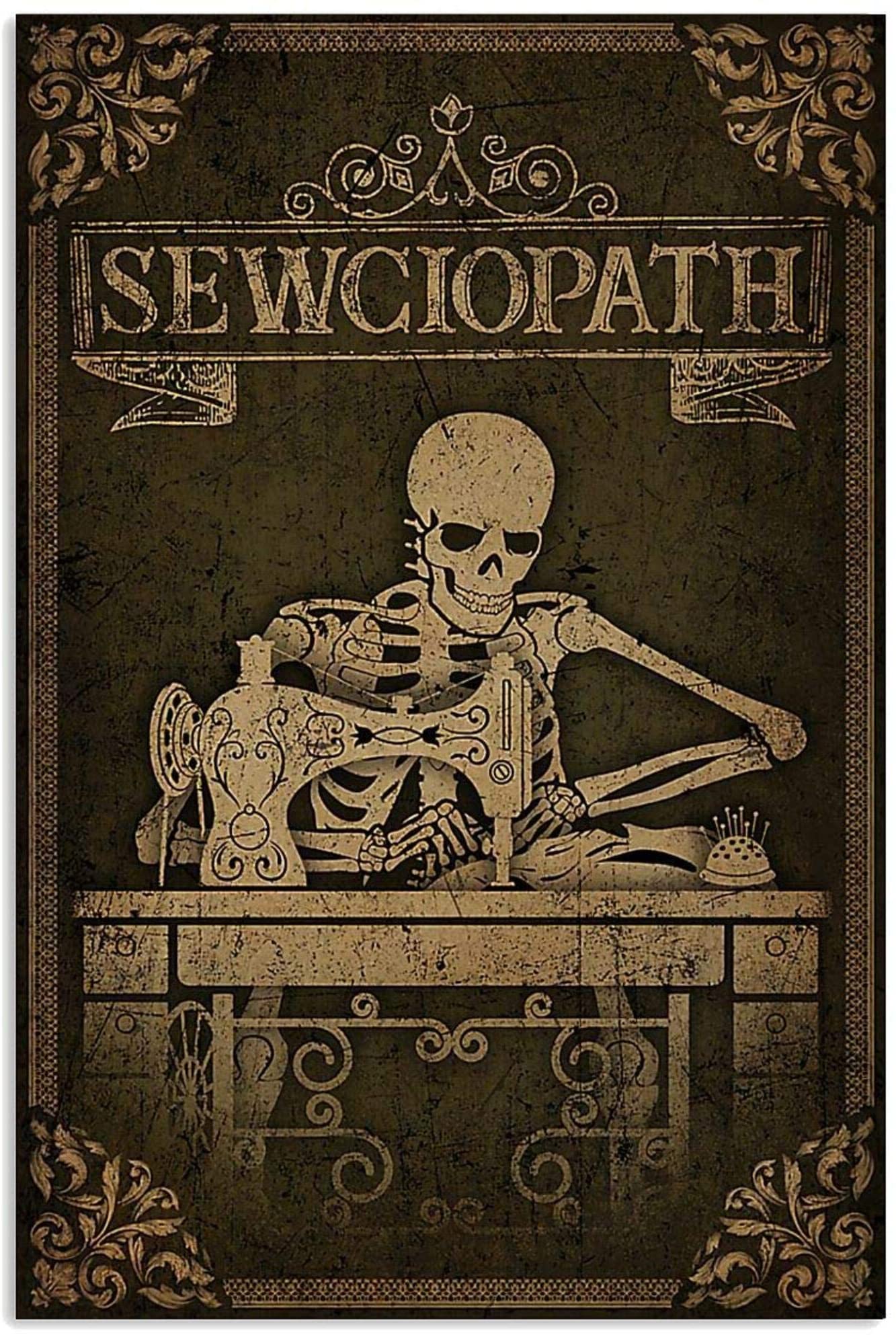 Sewciopath Skeleton Sewing