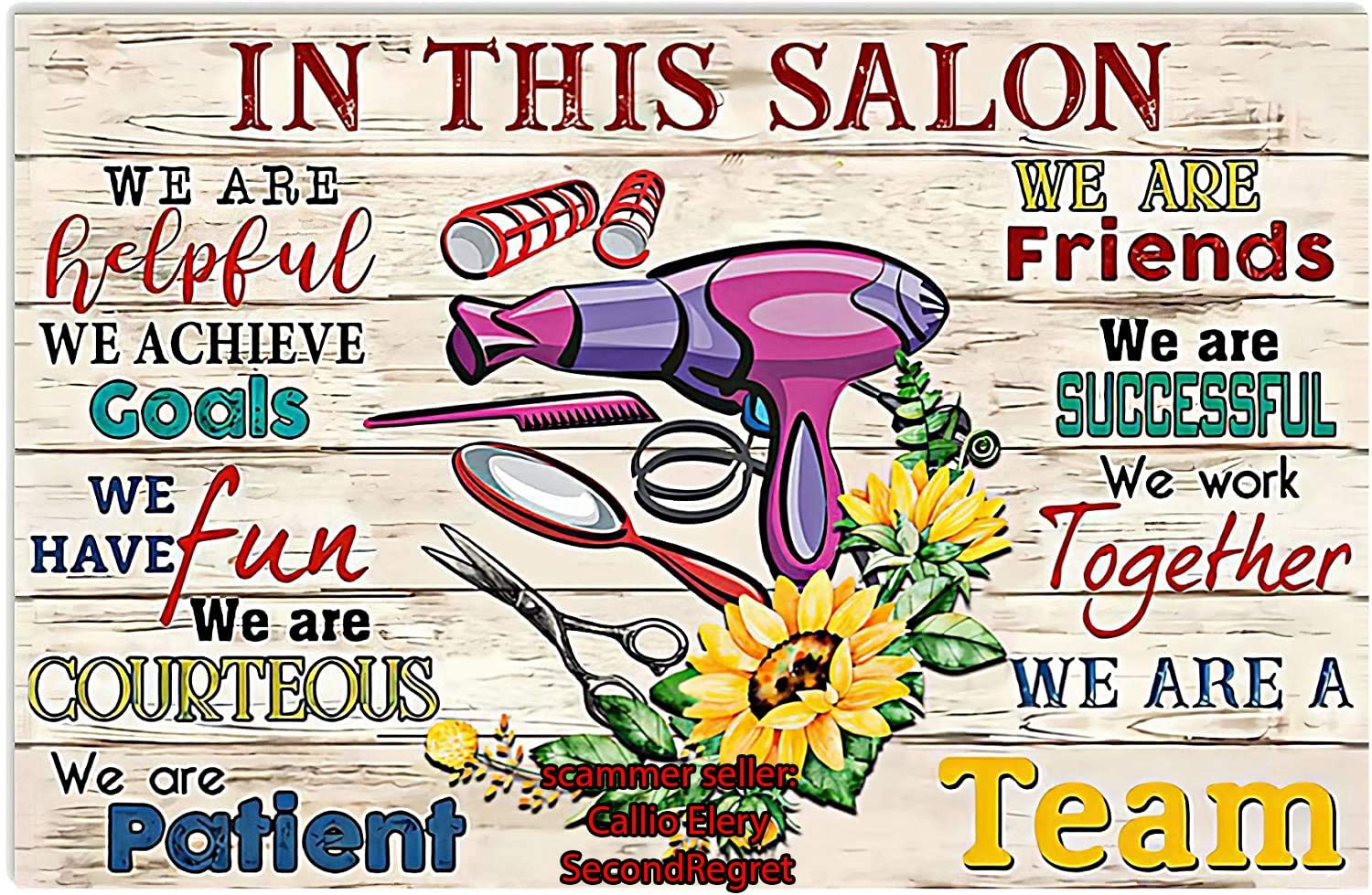 Hairdresser In This Salon Helpful Team Love Fun Friend Patient Hair Stylist