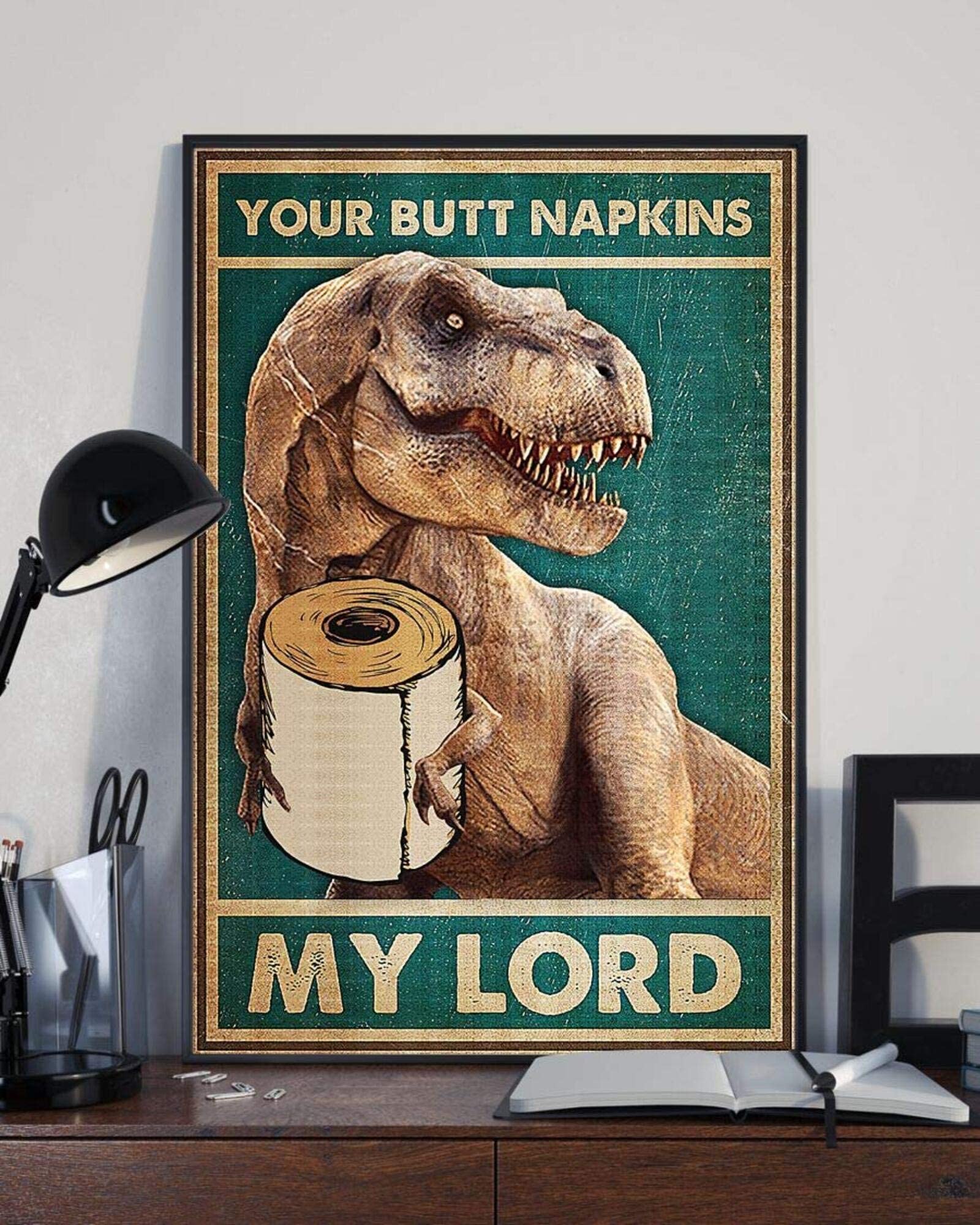 Funny Trex Your Butt Napkins My Lord Dinosaur