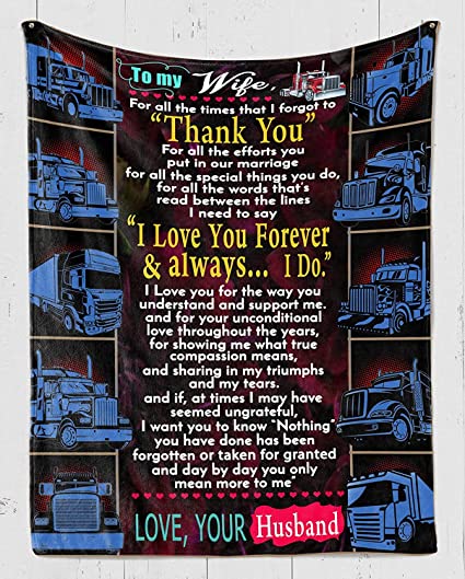 For Trucker Husband To Wife You Don't Cross My Mind You Live In It
