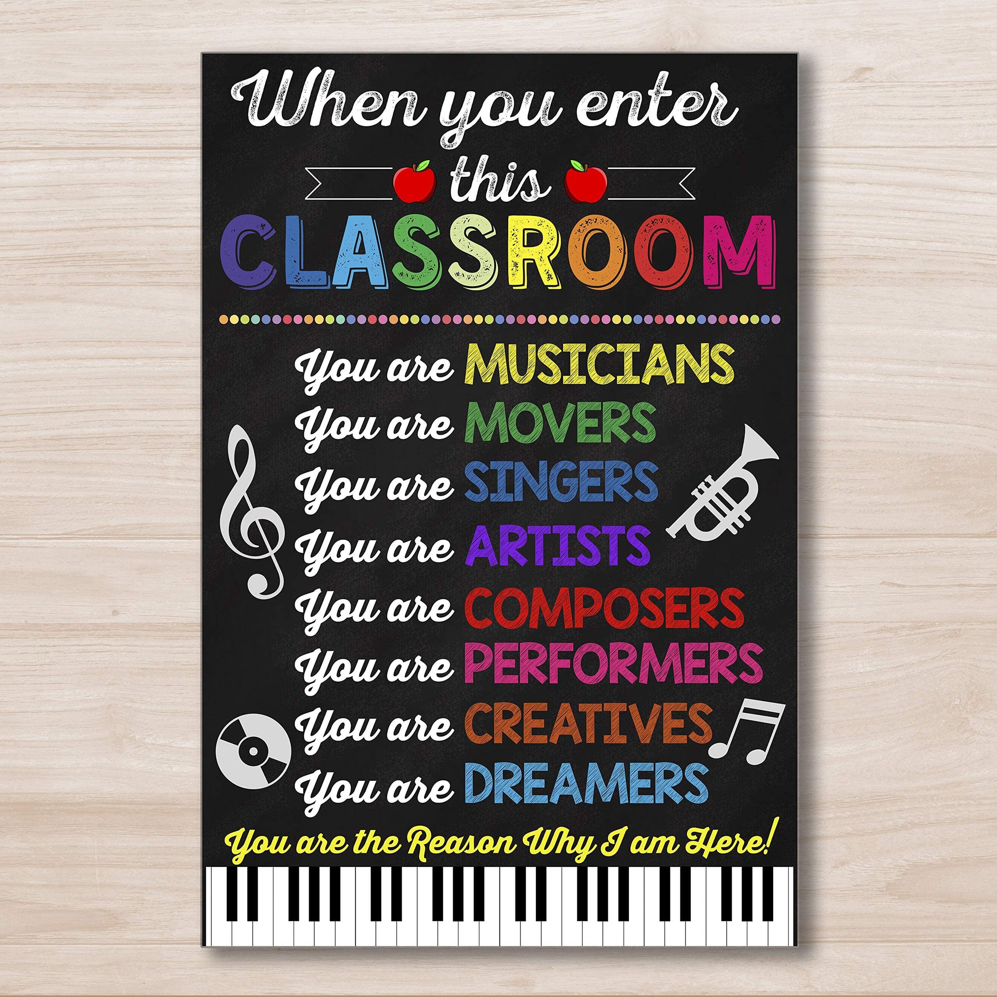 When You Enter This Classroom You Are Musician