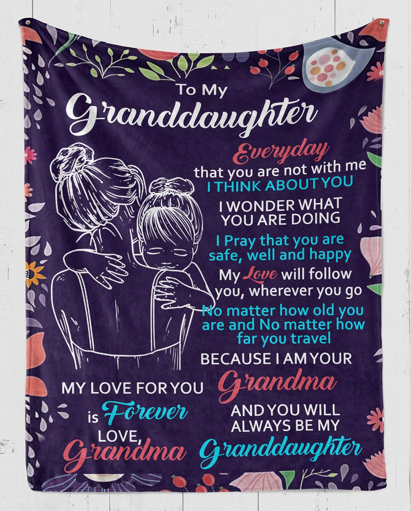 To My Granddaughter My Love For You Is Forever
