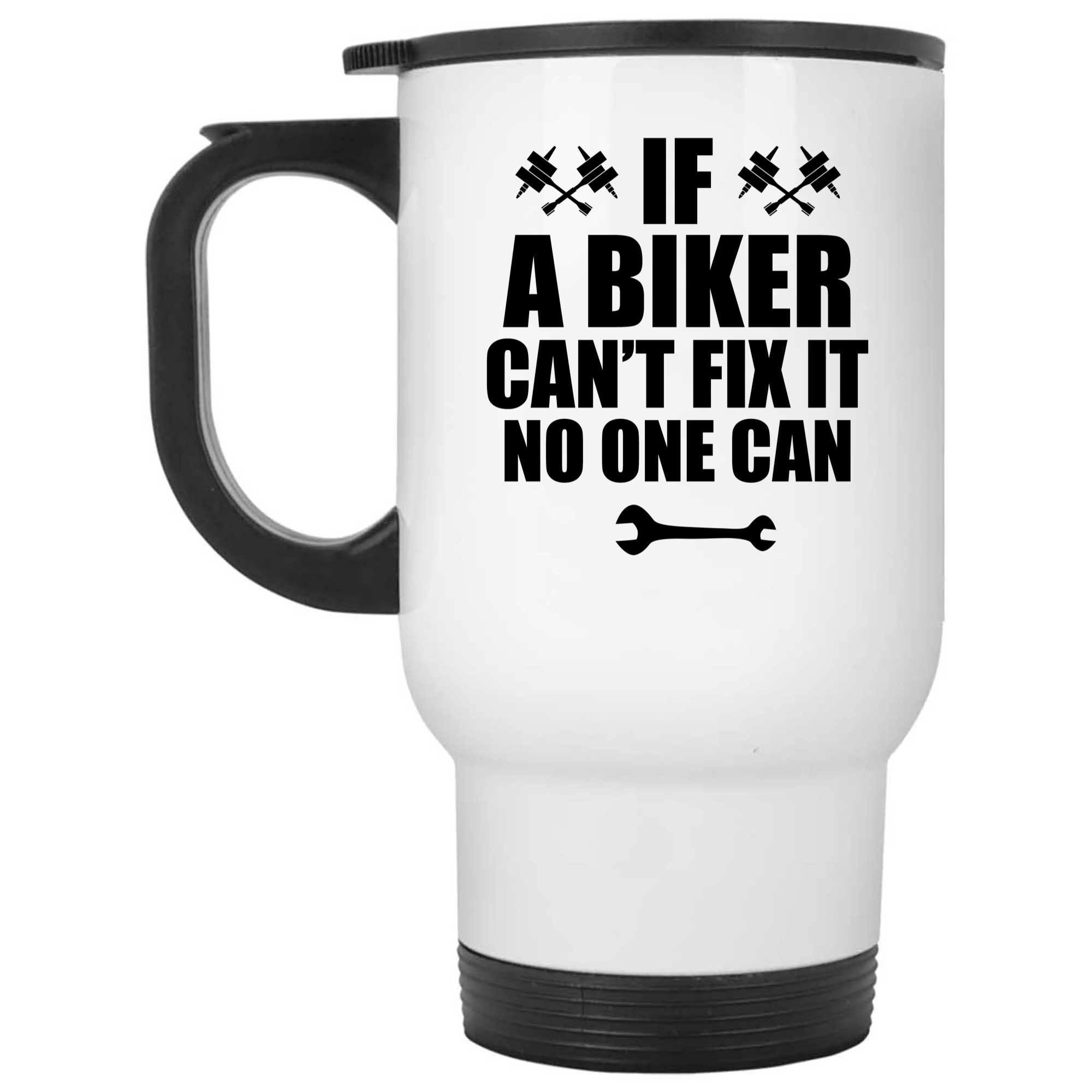 Skitongifts Funny Ceramic Novelty Coffee Mug A Biker Cant Fix It No One Can Funny t3lEJdM