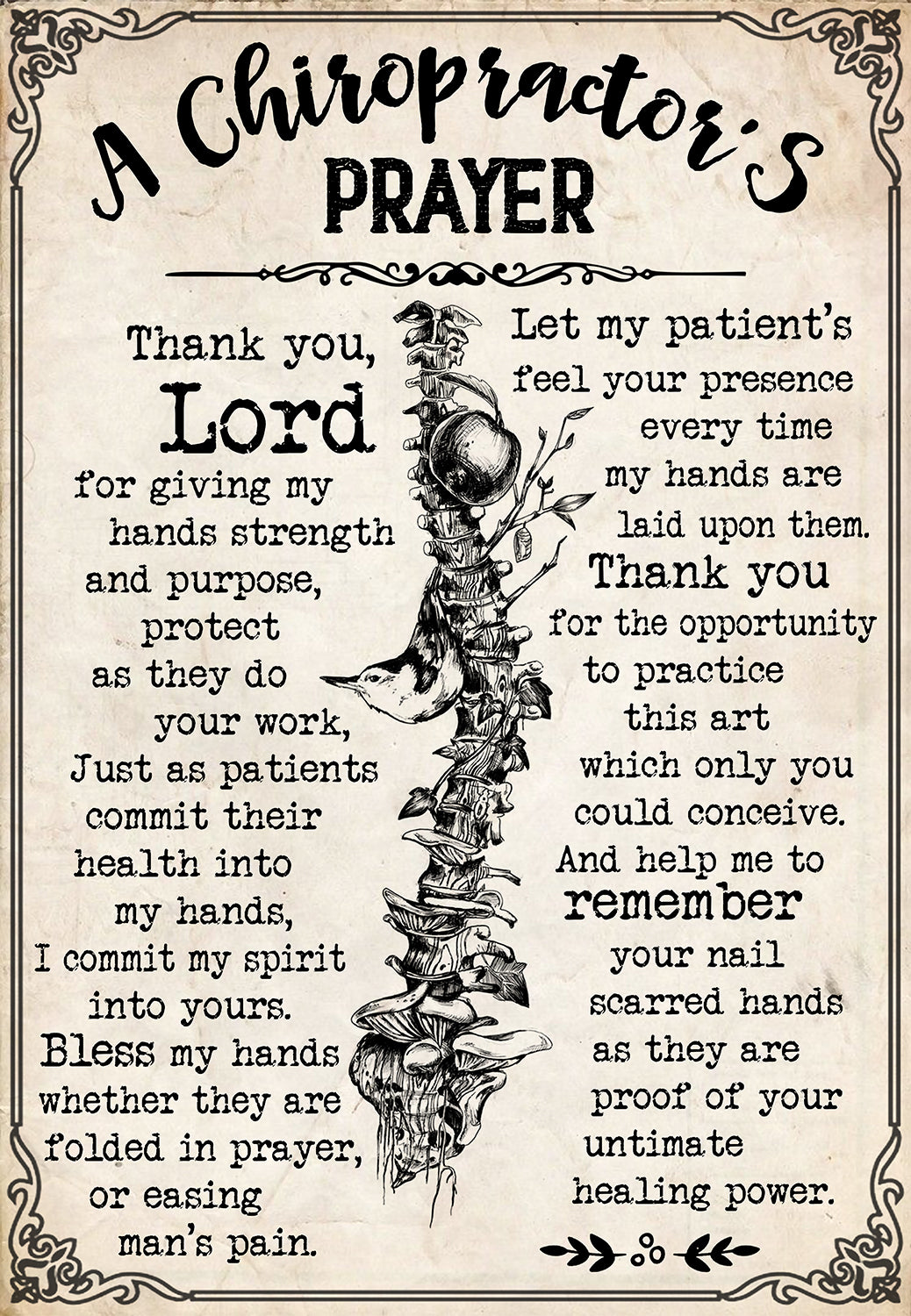 A Chiropractor's Prayer-MH0708