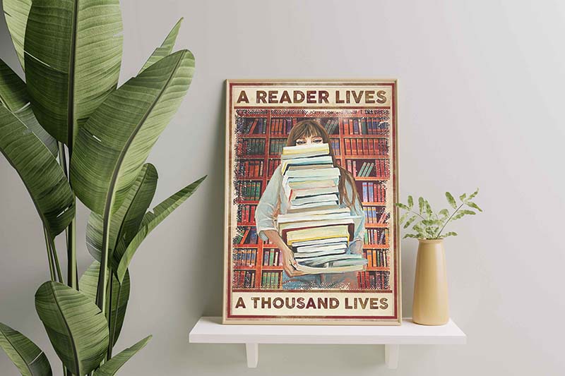 A Reader Lives A Thousand Lives-TT0702