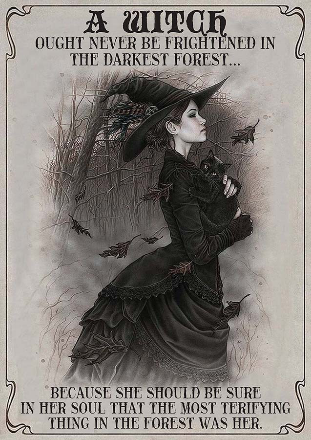 A Witch Ought Never to Be Frightened in The Darkest Forest-TT0410