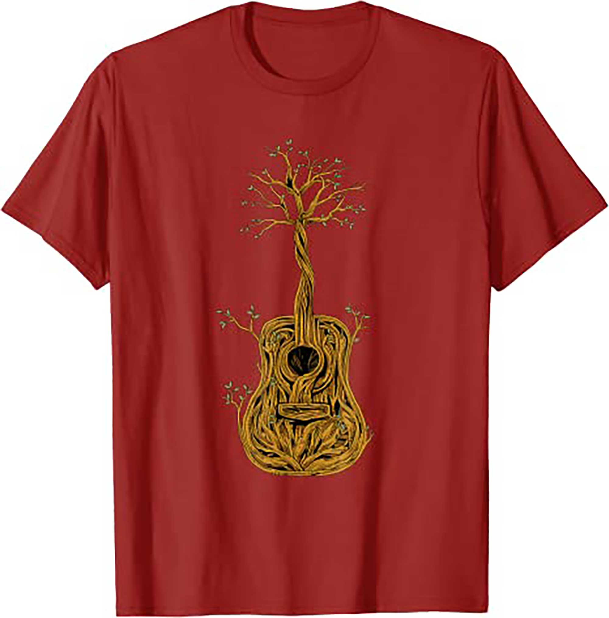 Guitar tree t shirt clearance