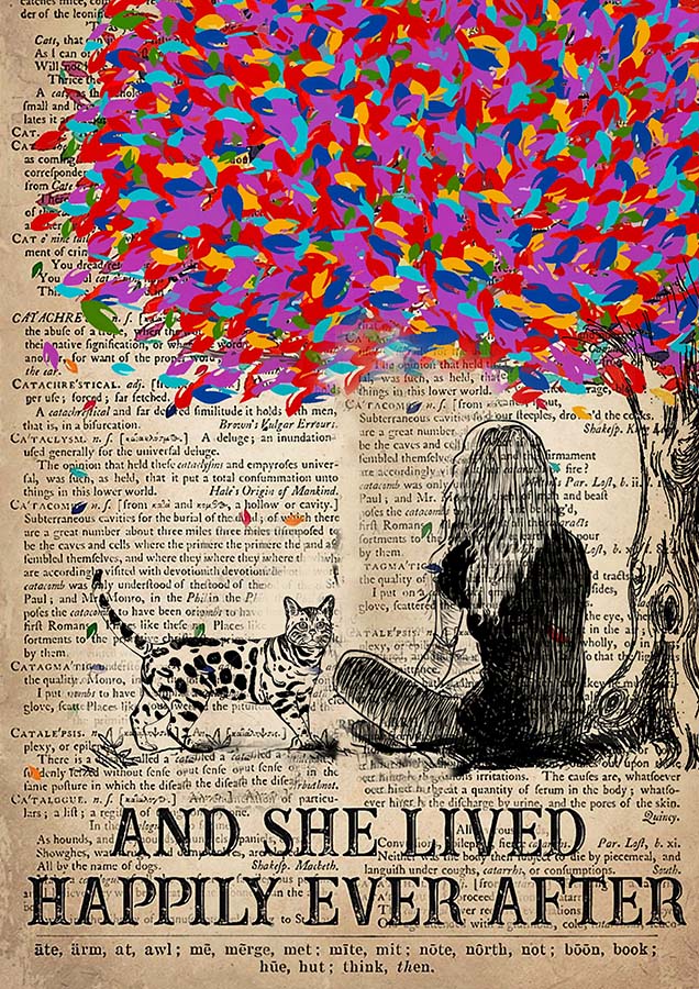 And She Lived Happily Ever After And Bengal Cat-TT0910