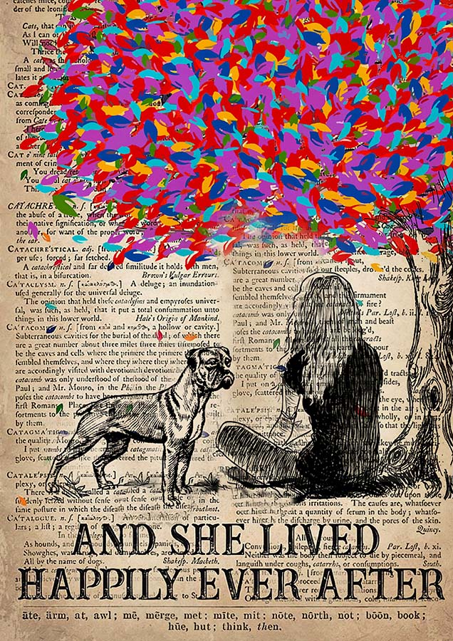 And She Lived Happily Ever After And Boxer-TT0910