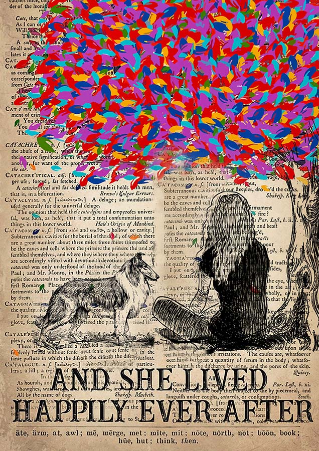 And She Lived Happily Ever After And Collie-TT0910