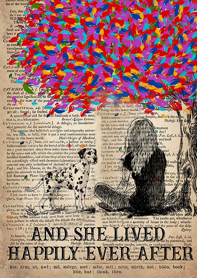 And She Lived Happily Ever After And Dalmatian-TT0910