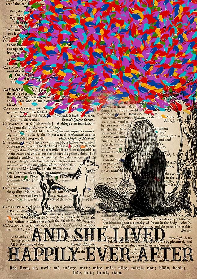 And She Lived Happily Ever After And Rhodesian Ridgeback-TT0910