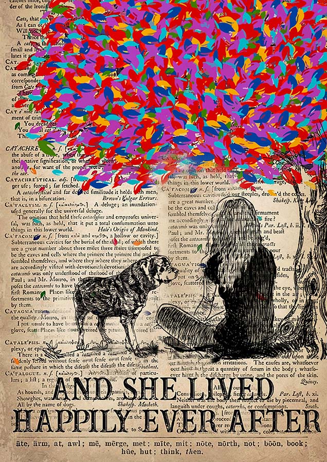 And She Lived Happily Ever After And Rottweiler-TT0910
