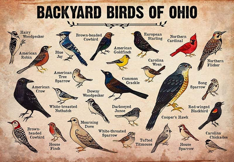 Backyard Birds Of Ohio-MH2409