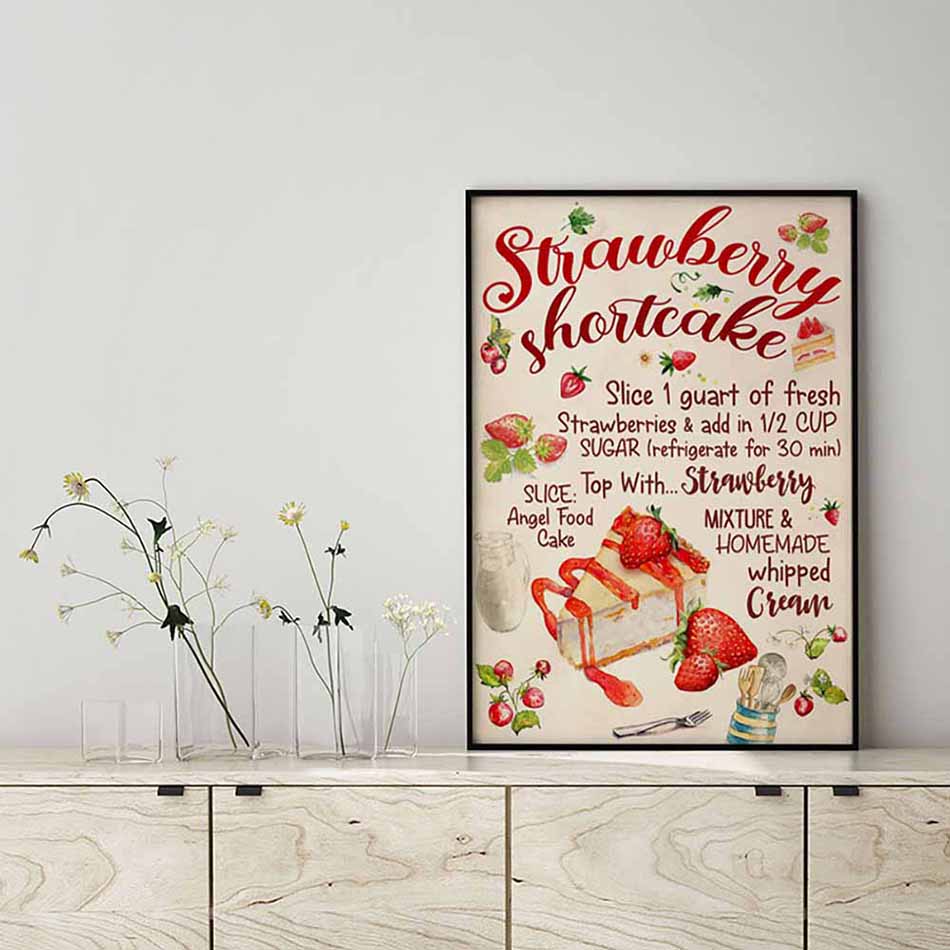 Baking Art Strawberry Short Cake-MH2608