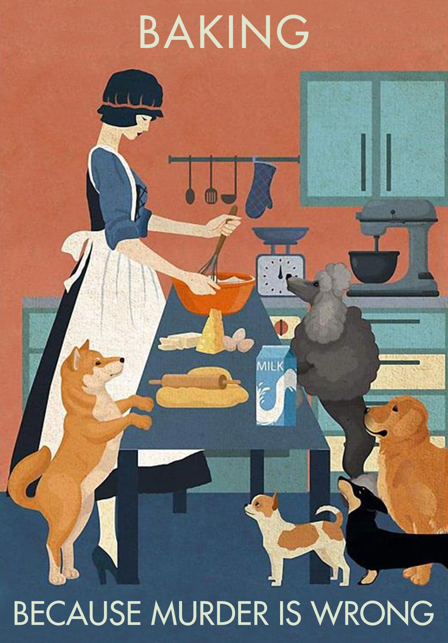 Baking & Dogs Because Murder Is Wrong-TT1108