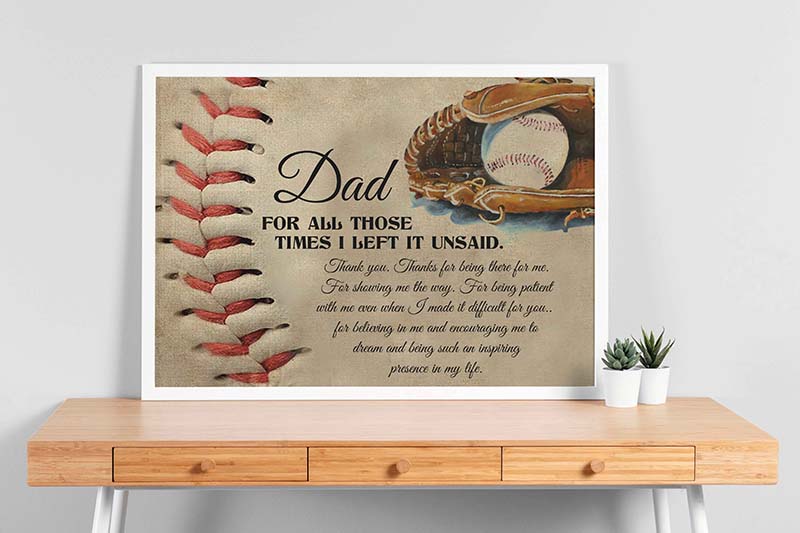 Baseball - To Dad - For All Those Times I Left It Unsaid-TT0704