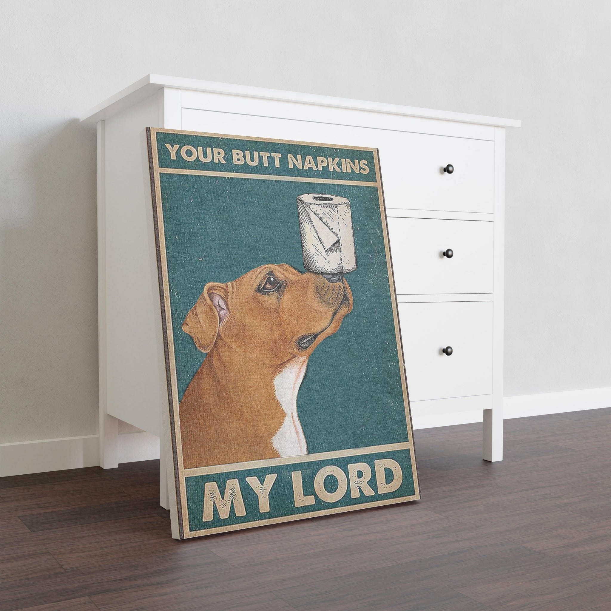 Beagle Dog Your Butt Napkins My Lord