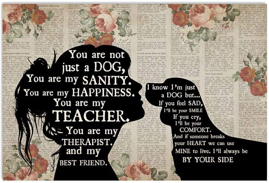 Beagle Girl Therapist Therapist Best Friend You Are Not Just A Dog Landscape