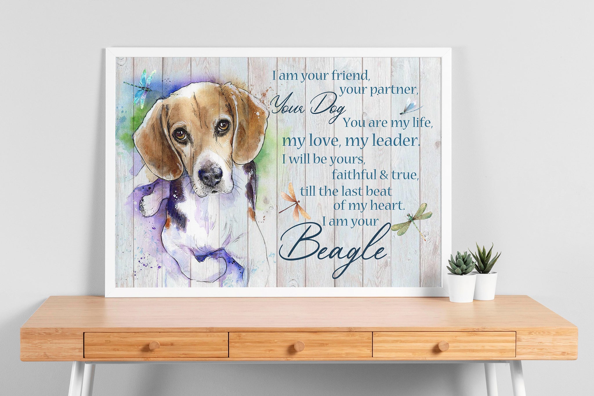 Beagle dog I Am Your Friend