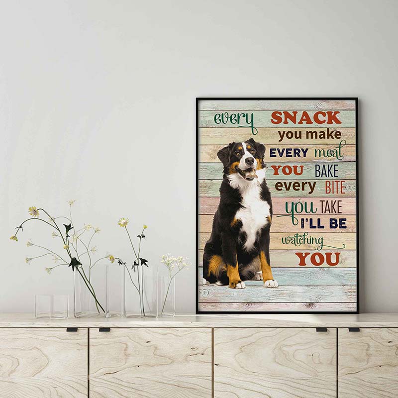 Bernedoodle Dog Every Snack You Make Every Meal You Bake Every Bite You Take-TT2103