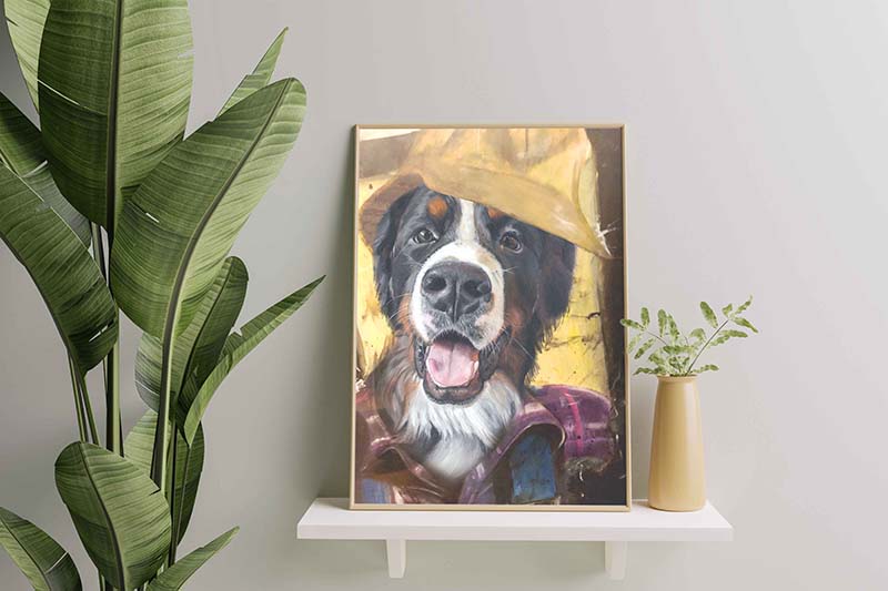 Bernese Mountain Dog Plumber-TT1012