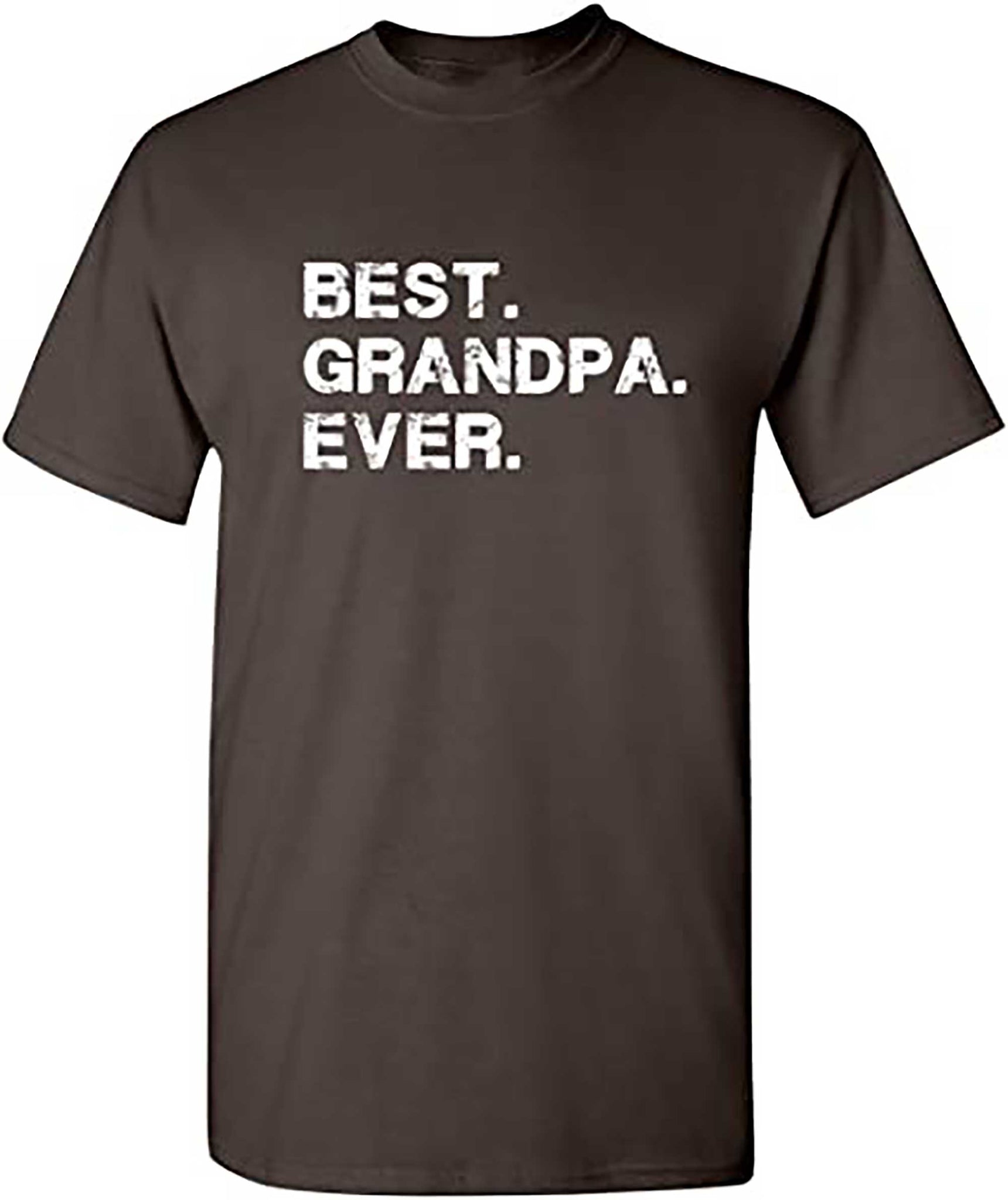 Skitongift Best Grandpa Ever Idea for Dad Novelty Humor Funny T Shirt 