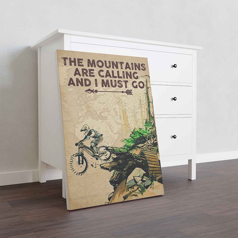 Bike The Mountains are Calling and I Must Go TT1809