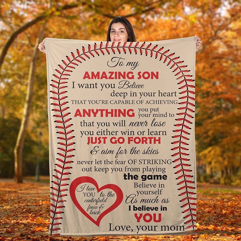 Baseball Son I Love You To The Centerfield Fence And Back-TT1611