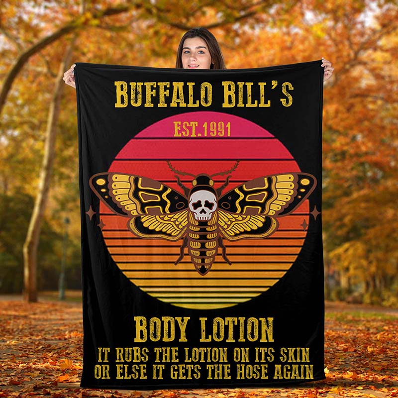 Buffalo Bill's 1991 Body Lotion Silence Of Lamb Vintage Retro-TT1711